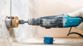 Kaablisoonte freesimine elektrikaablite paigalduseks