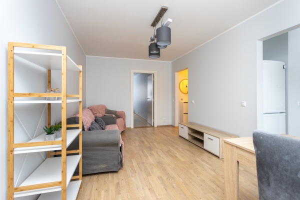 Mustamäe kahetoalise korteri kapitaalne remont 2 korteri-planeering-elutuba-kook